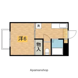 セントラルコーポ【2階】の間取り
