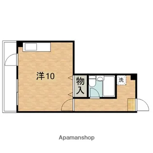 ハイツオオクボ【2階】の間取り