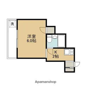 グリーンヒルⅢ【101号室】の間取り