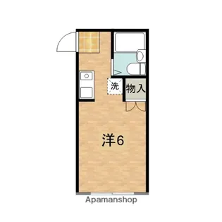 第5メゾン【203号室】の間取り