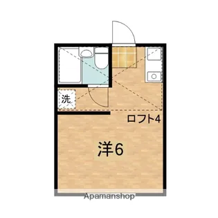 グレートとどろき【202号室】の間取り
