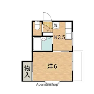 シェモアⅠ【202号室】の間取り