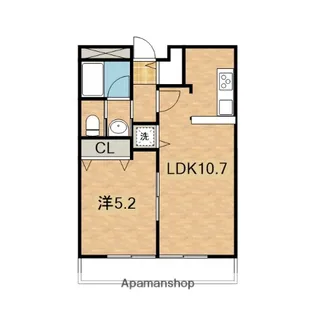 シルクガーデン【602号室】の間取り