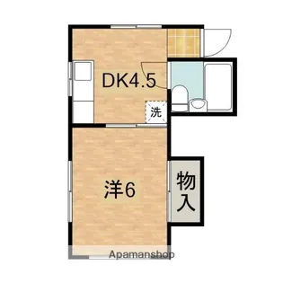 メゾン菅谷【102号室】の間取り