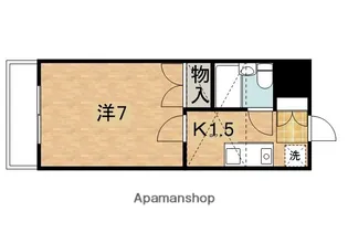 サンタムール【3階】の間取り