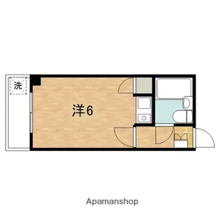 ピュアハイツマスカワ【305号室】の間取り