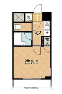 グリーンスクエア【404号室】の間取り