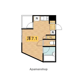 グリーンスクエア【5階】の間取り