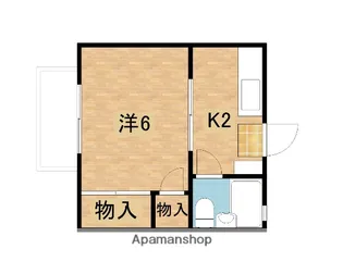ハイツTSK【1階】の間取り