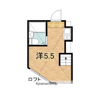 1Rの間取り画像