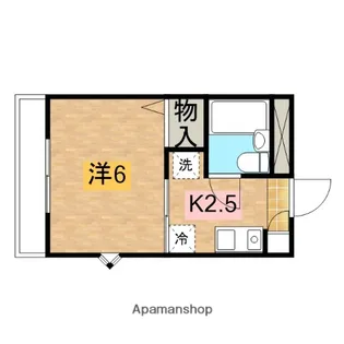 ハイツユタカ【2階】の間取り