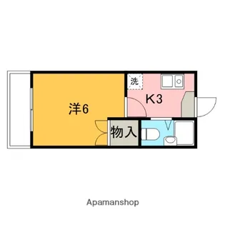 エスポワール綱島【2階】の間取り
