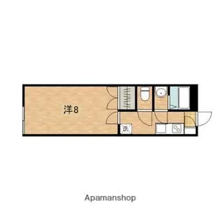 パーシモンコート【1階】の間取り