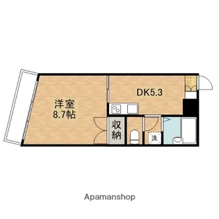 グレースピュア【5階】の間取り