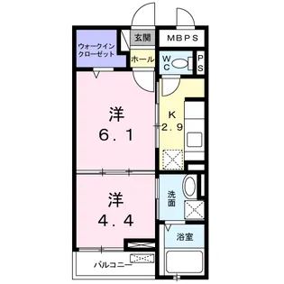 EXIV田園調布(エクシブ【2階】の間取り