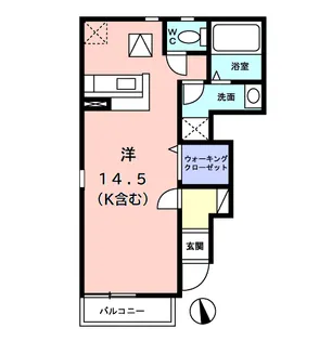 ア・ラ・モードⅡ【1階】の間取り