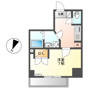 パピエ【3階】の間取り