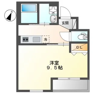 グレース横濱【2階】の間取り