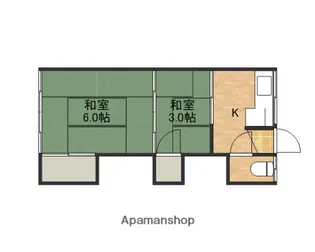 大塚荘【1階】の間取り