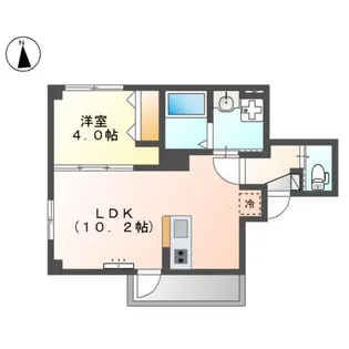 BAJIRA【2階】の間取り