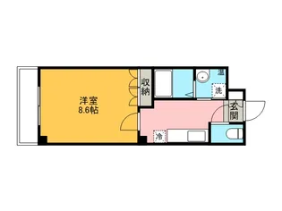 フィールドヴィレッジ元住吉【4階】の間取り