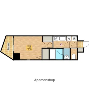 エスペランサ【6階】の間取り