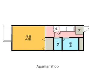 メゾン・クレール【Bー202号室】の間取り