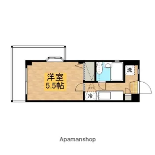 リバー&ロード【301号室】の間取り