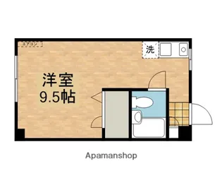 菊池ハイツ【101号室】の間取り