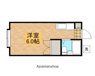 ヒルサイド西生田【203号室】の間取り