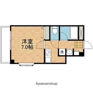 フォレスト三田【4階】の間取り