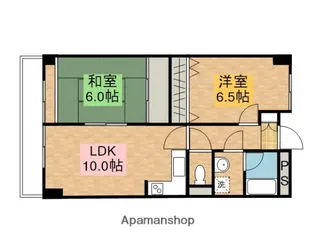 エスポワール【102号室】の間取り
