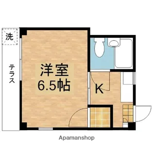 ドエル天平【1階】の間取り