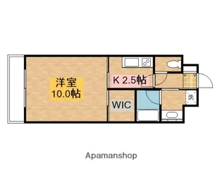 コンフォート中野島【2階】の間取り