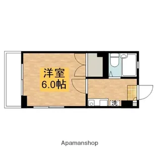タウンハイツ稲田堤【1階】の間取り