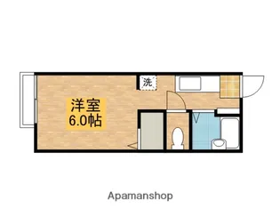 ステップ26【204号室】の間取り