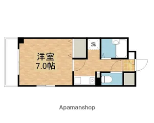 COLLINA VERDE【201号室】の間取り