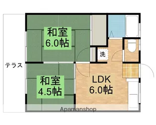 小泉ハイデンスA棟【1階】の間取り