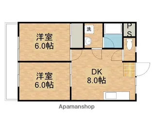 ルミエール【302号室】の間取り