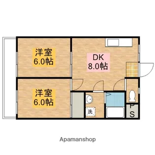 ルミエール【303号室】の間取り