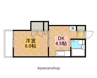 サンルグラン【102号室】の間取り
