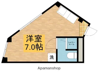 ホワイトビル【301号室】の間取り
