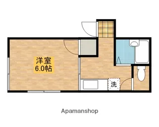 グリーン・ヒルズⅠ【205号室】の間取り