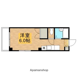 セゾンドゥー【207号室】の間取り