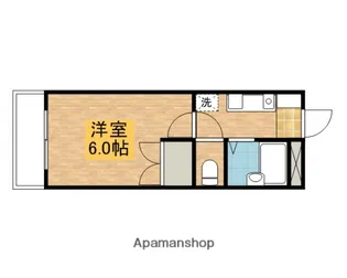 サンパレス【3階】の間取り