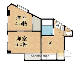 第1広田マンション【501号室】の間取り