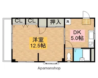 ドナールランド【106号室】の間取り