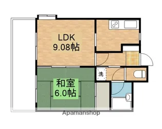 バードタウン3番館【3階】の間取り