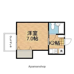 ヘイマ・イトー【10号室】の間取り