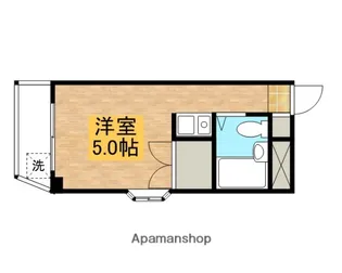 1Rの間取り画像